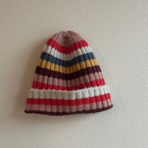 Madewell Multicolor Striped Beanie